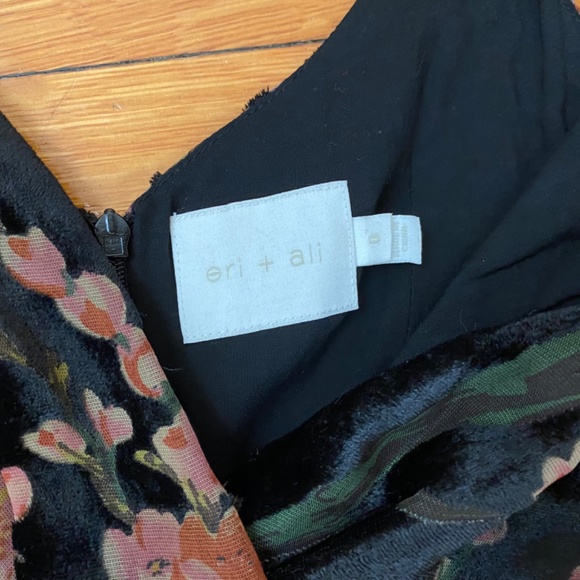 Anthropologie Eri + Ali Velvet Burnout Kora Slip Dress - 0 - Picture 5 of 6